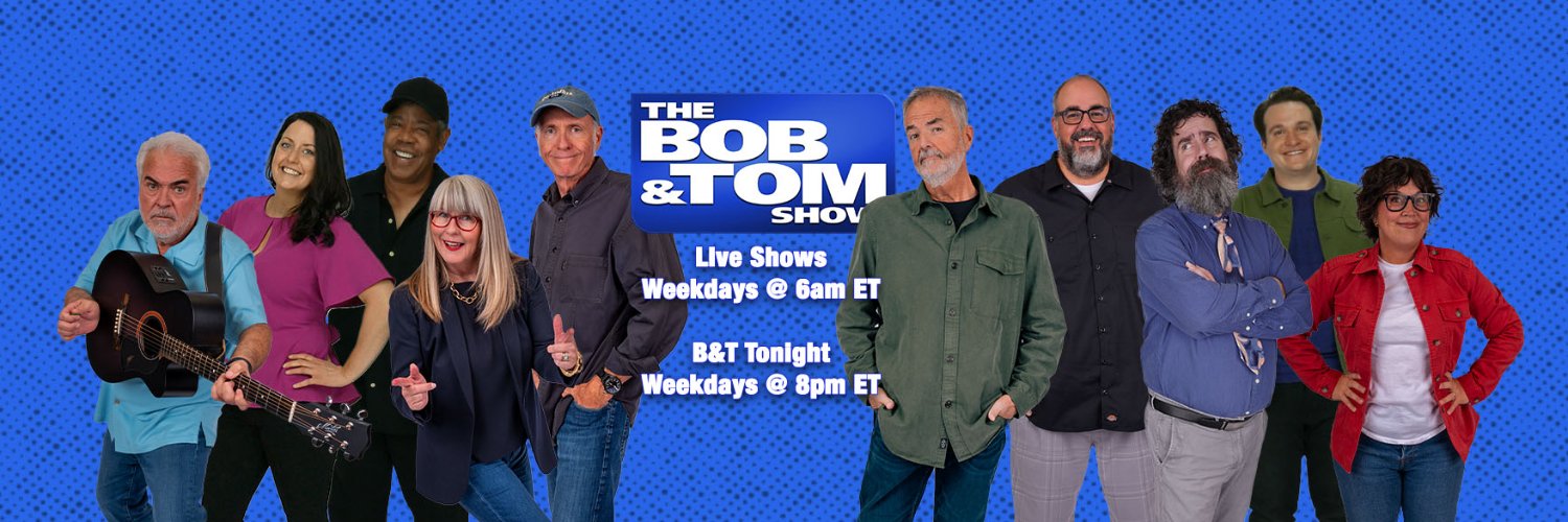 The BOB & TOM Show's banner