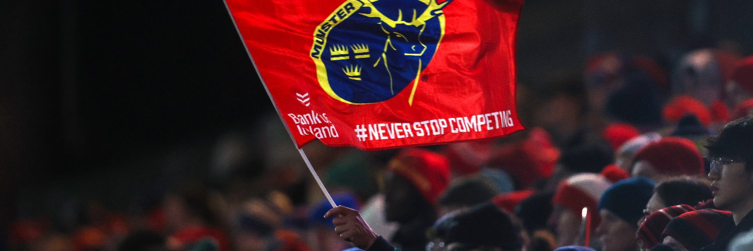 Munster Rugby's banner