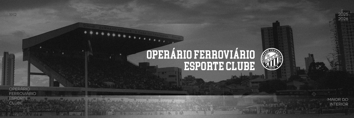 Operário Ferroviário's banner