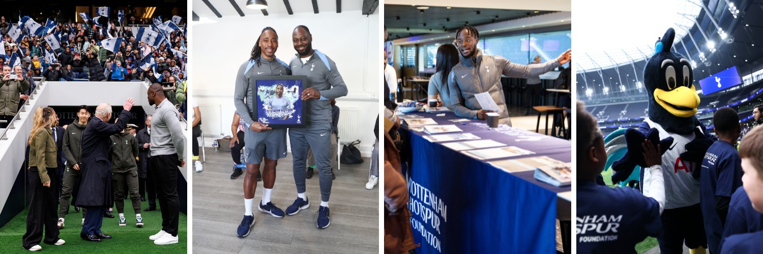 Spurs in the Community's banner