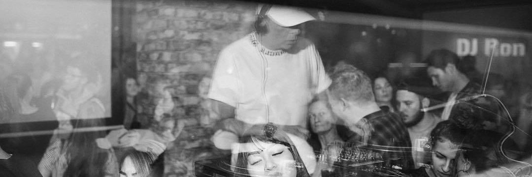 DJ Ron's banner