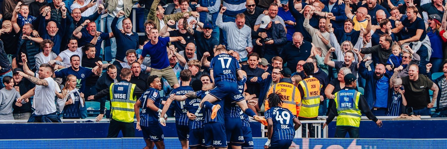 Millwall FC's banner