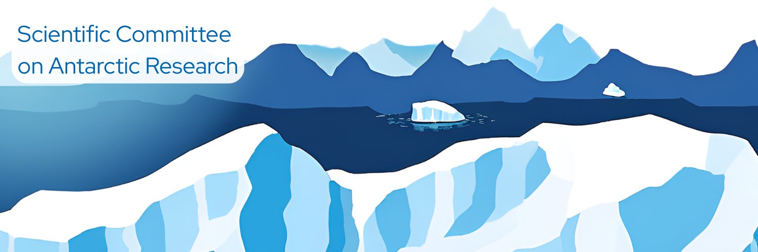Scientific Committee on Antarctic Research (SCAR)'s banner