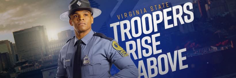 VA State Police's banner