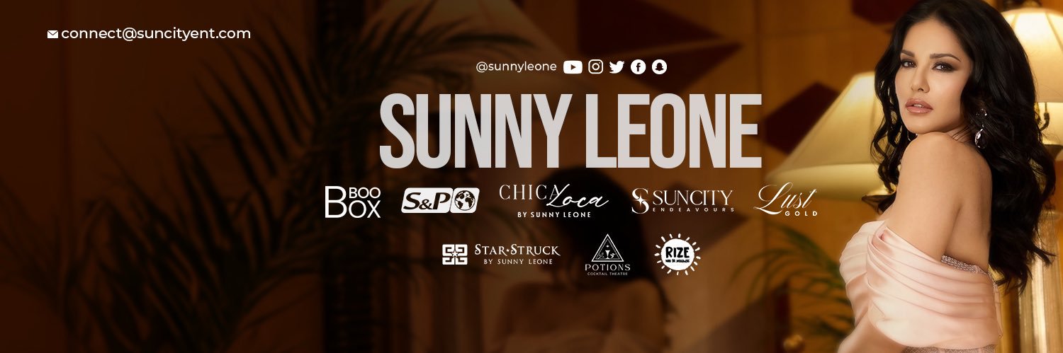 Sunny Leone's banner