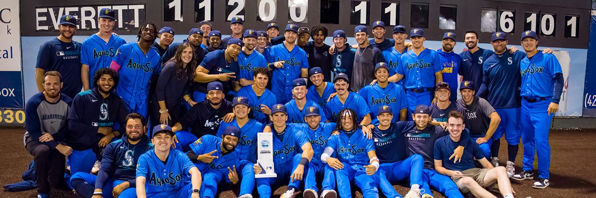 Everett AquaSox's banner