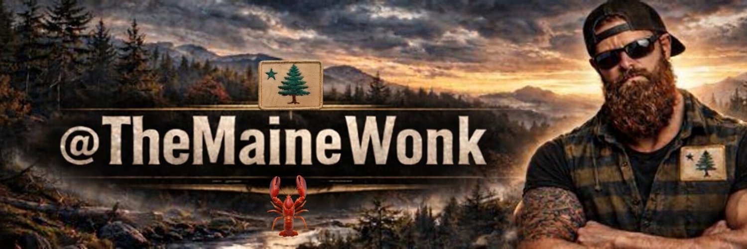 Maine's banner