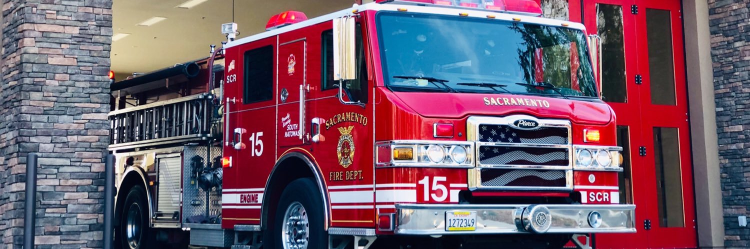 Sacramento Fire Department's banner