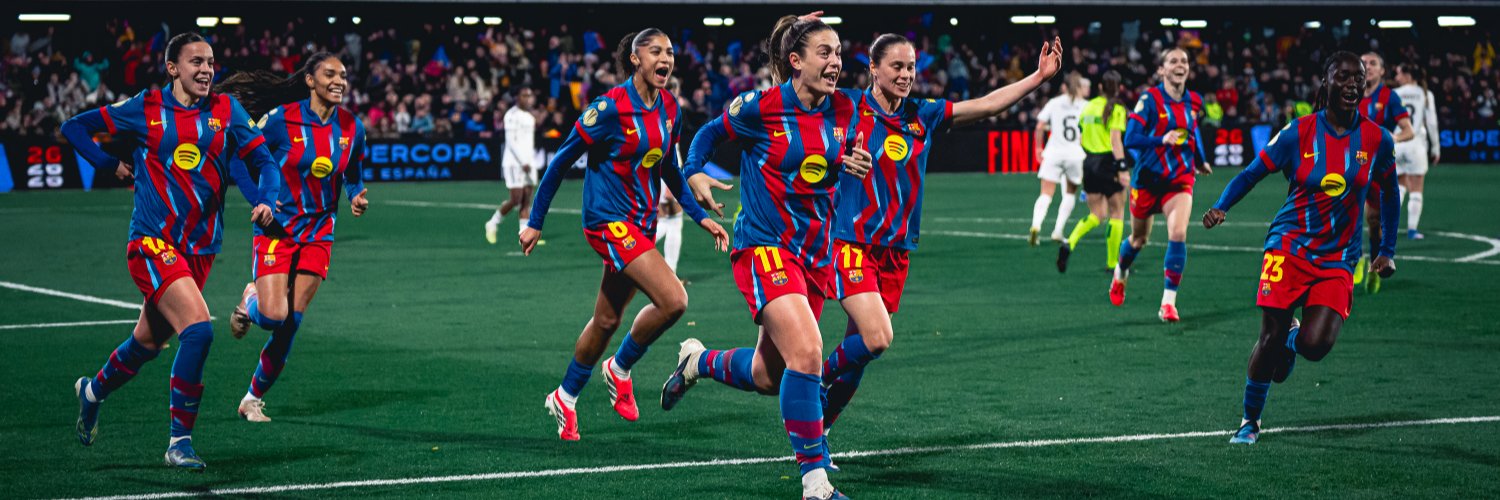 FC Barcelona Femení's banner