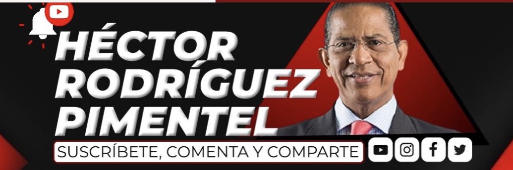 Héctor Rodríguez Pimentel's banner
