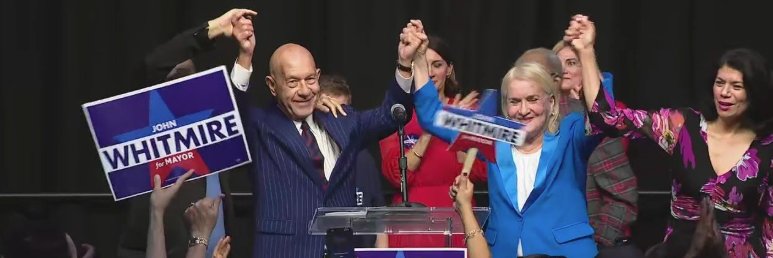 John Whitmire's banner