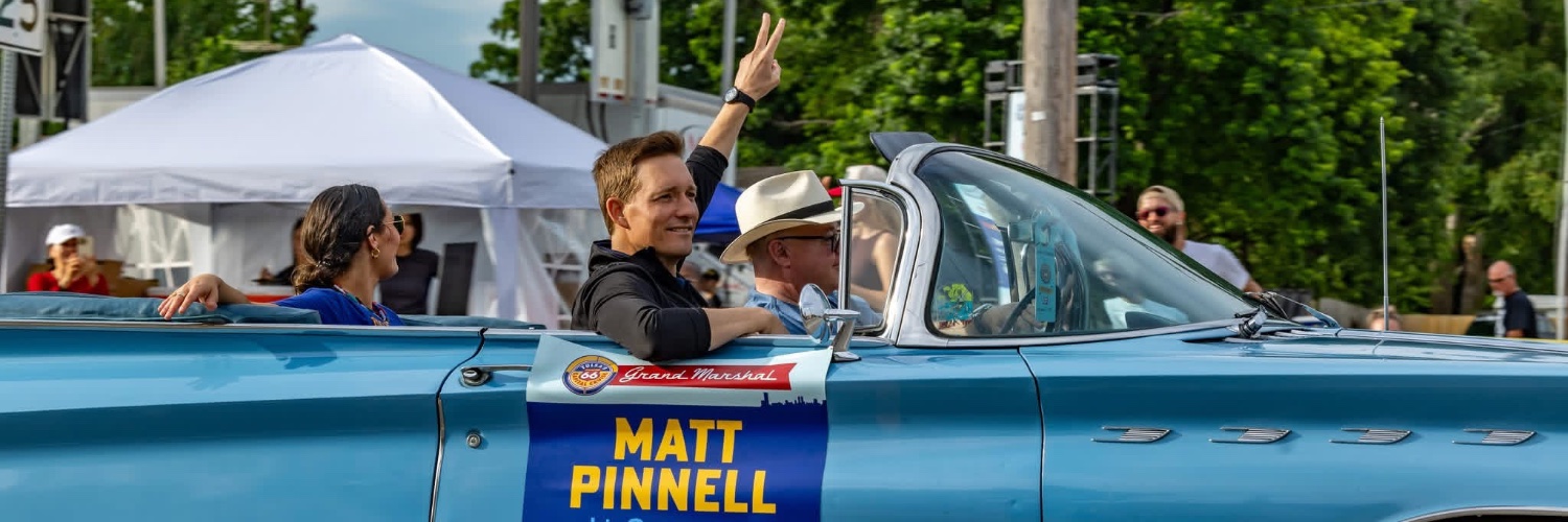 Lt. Governor Matt Pinnell's banner