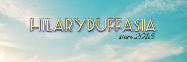 Hilary Duff Asia's banner