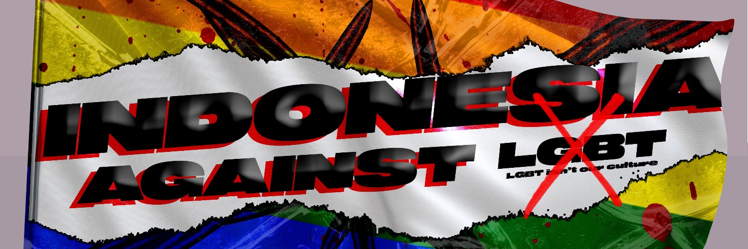 INDO AGAINST LGBTQ/SEXUALHARRASMENT 🇵🇸's banner