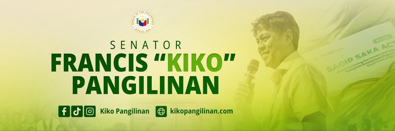 Kiko Pangilinan's banner