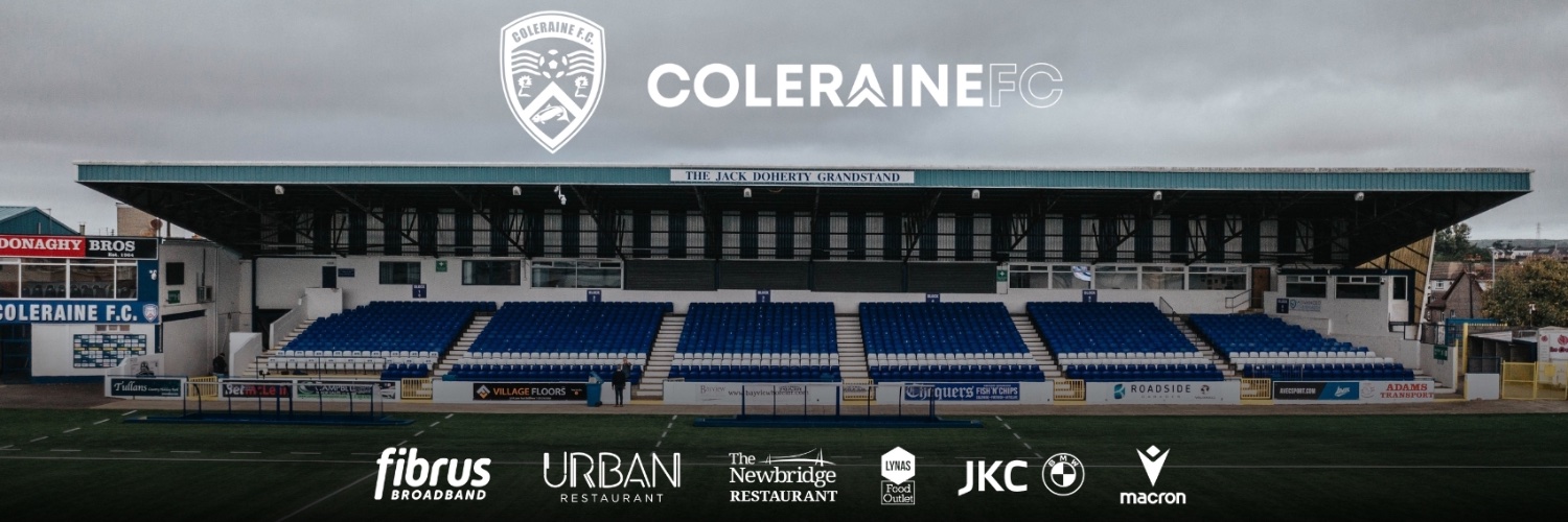 Coleraine FC's banner