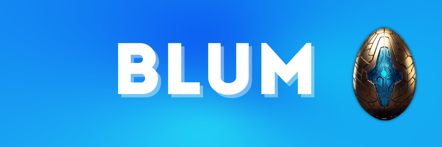 Blum's banner
