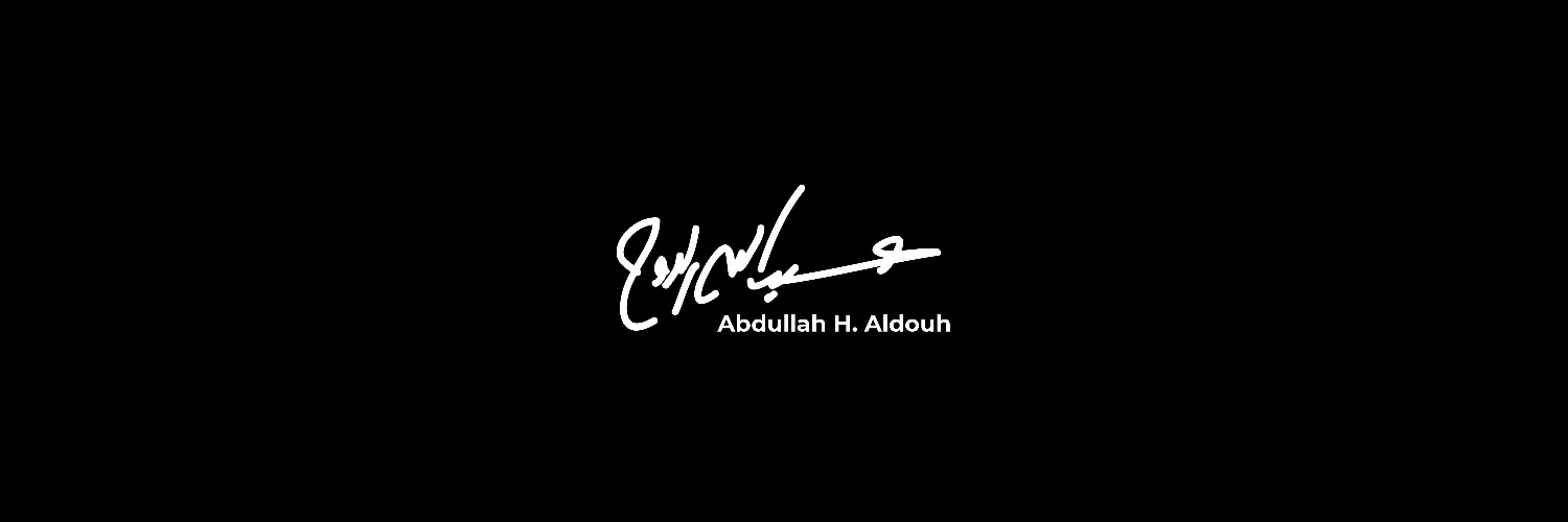 Abdullah Aldouh's banner