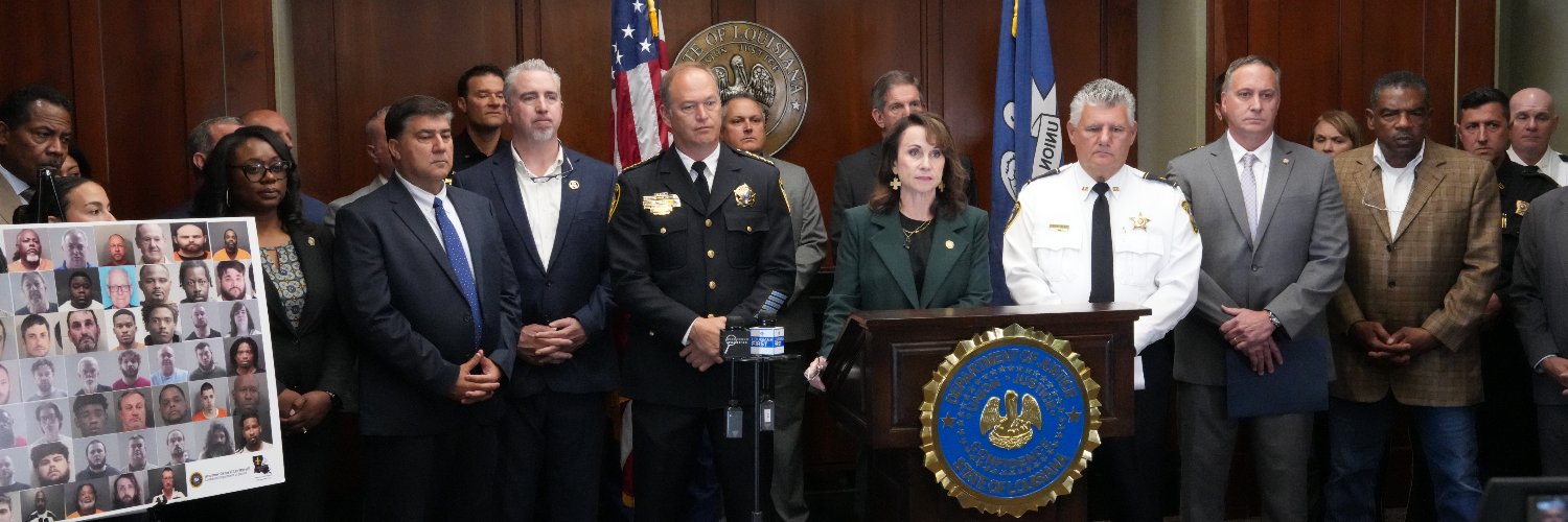 Attorney General Liz Murrill's banner