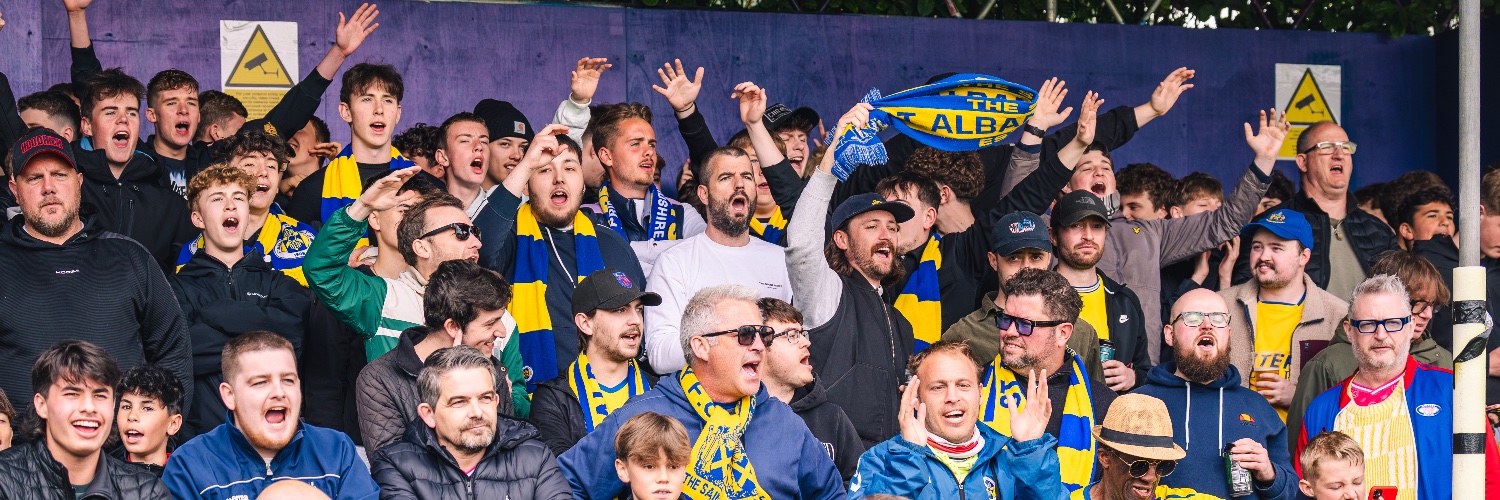 St Albans City FC's banner