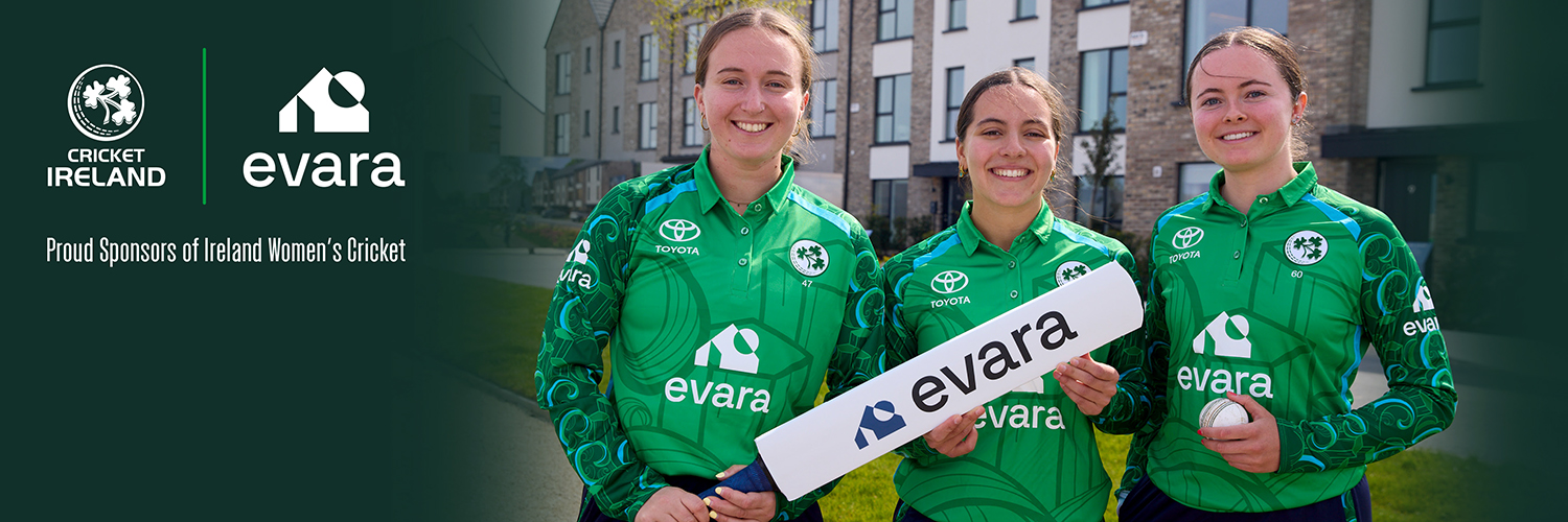 Cricket Ireland's banner