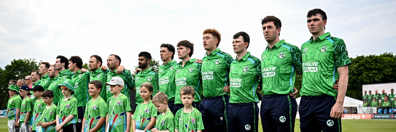 Cricket Ireland's banner