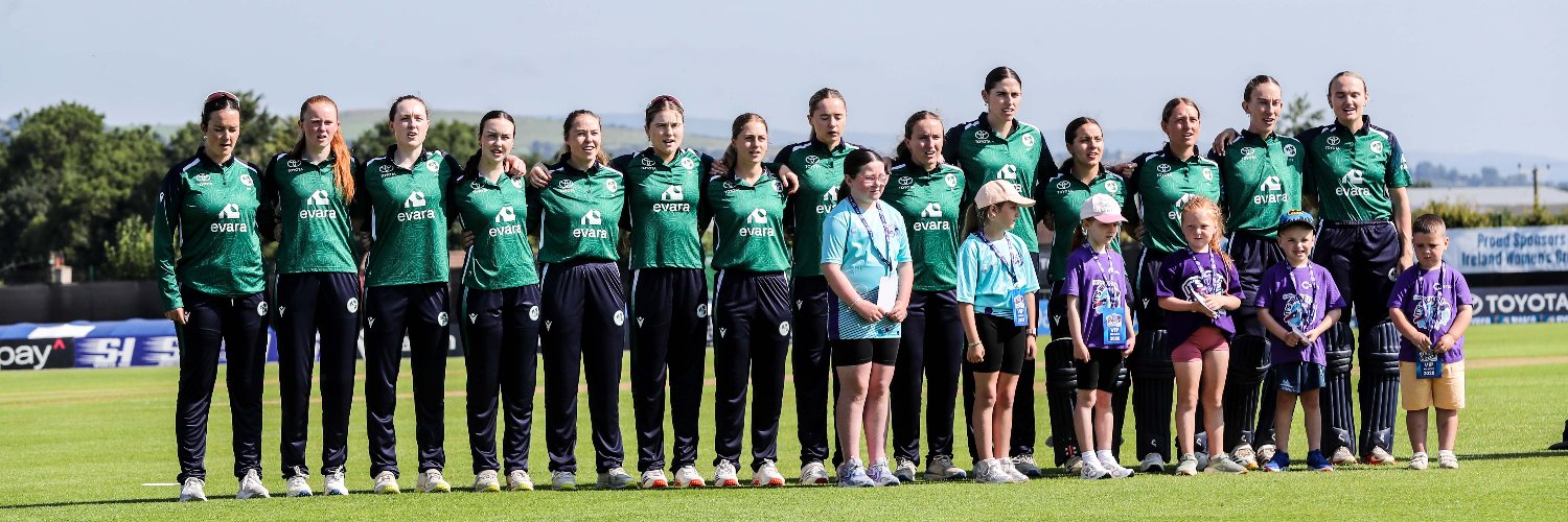 Cricket Ireland's banner