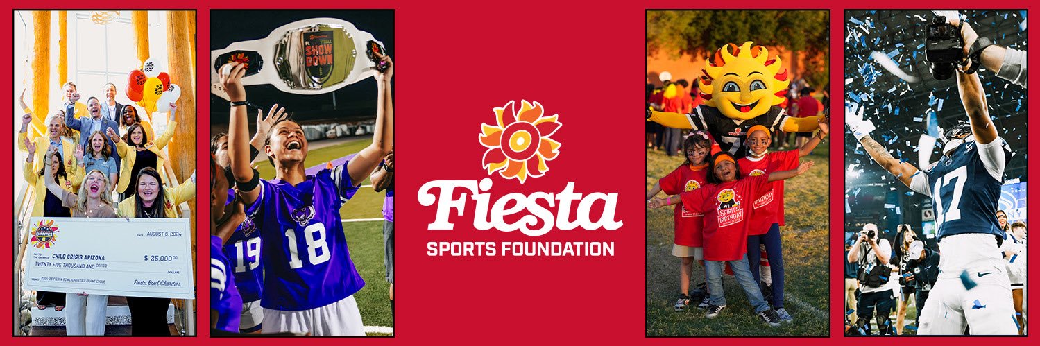 Fiesta Sports Foundation's banner