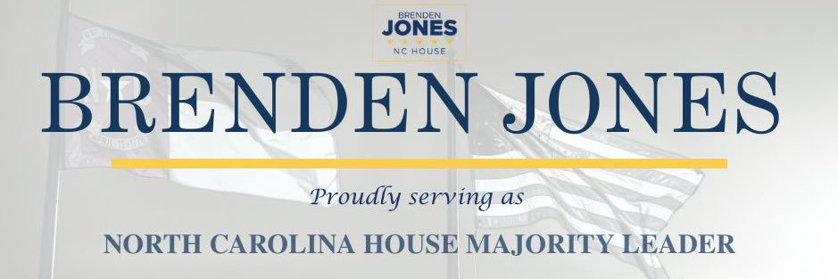 Rep. Brenden Jones's banner