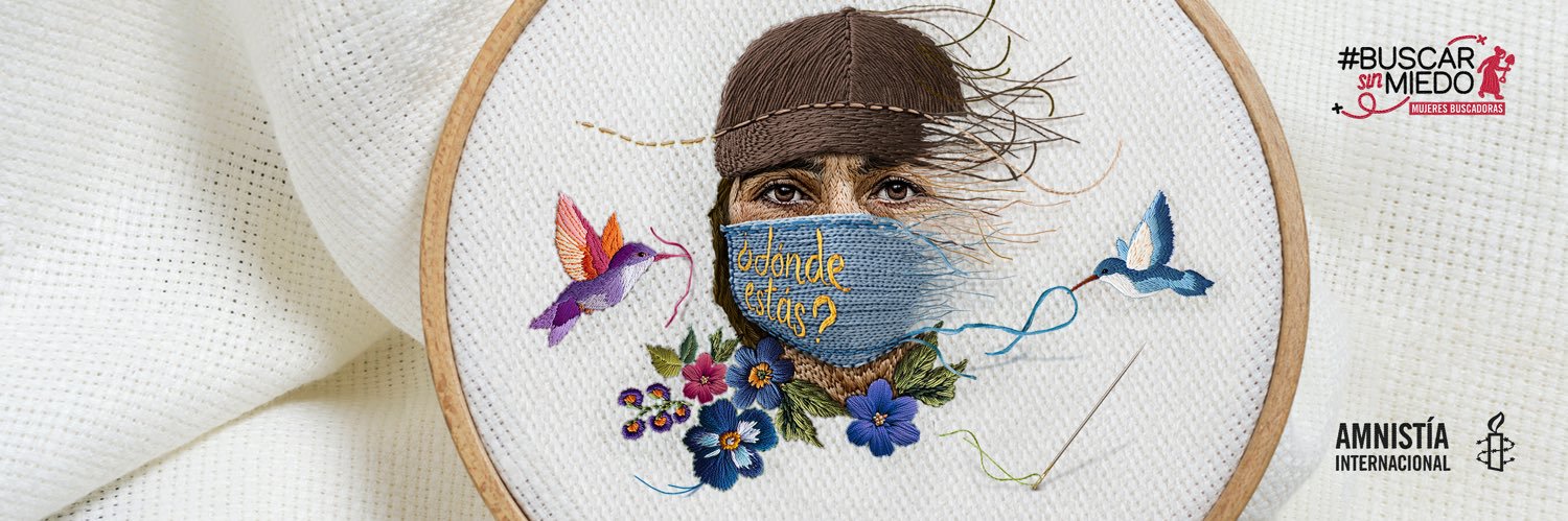 Amnistía Int. México's banner