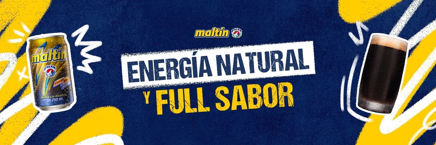 Maltín Polar's banner