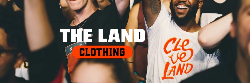 The Land's banner