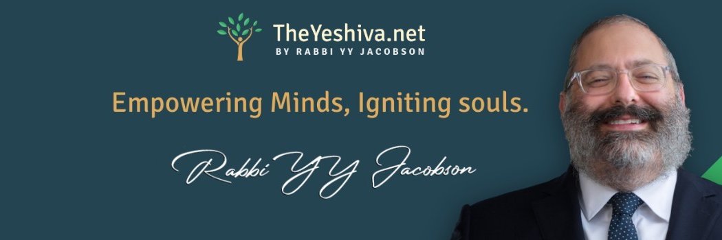 Rabbi YY Jacobson's banner