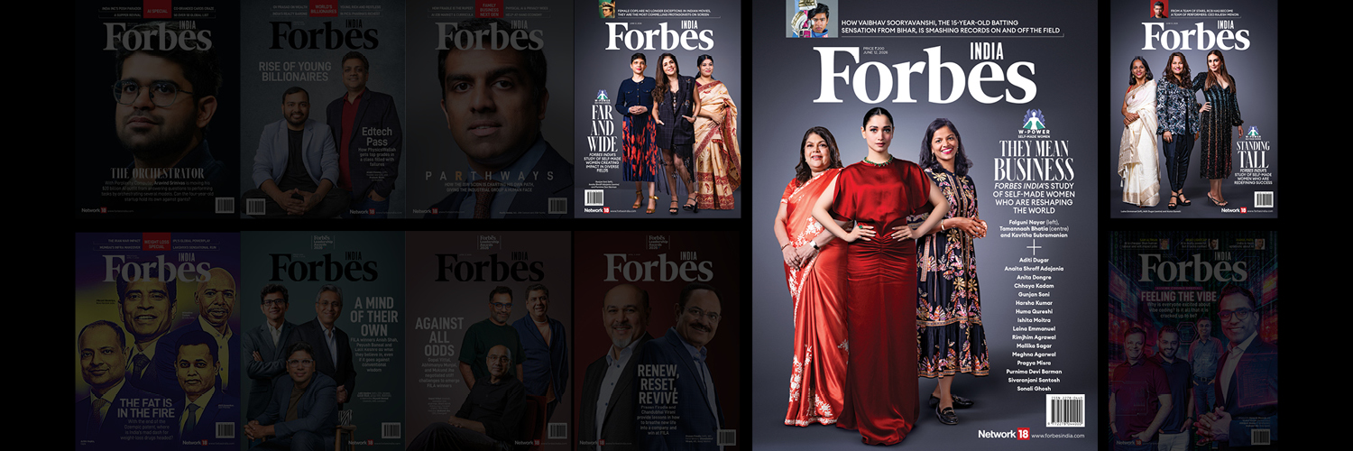 Forbes India's banner