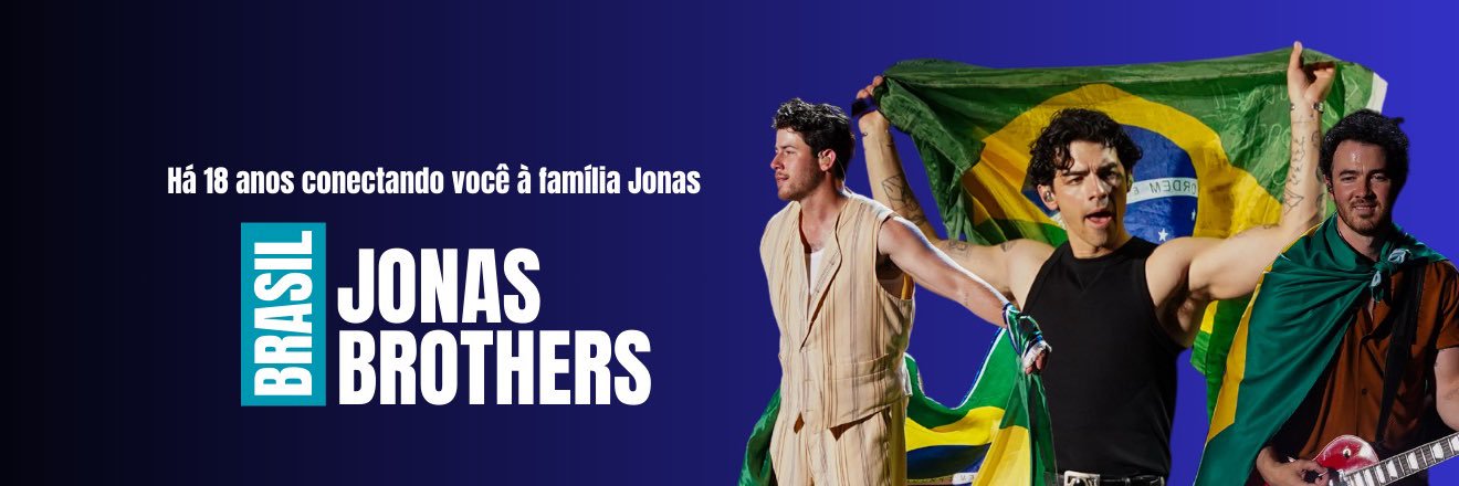 Jonas Brothers Brasil's banner