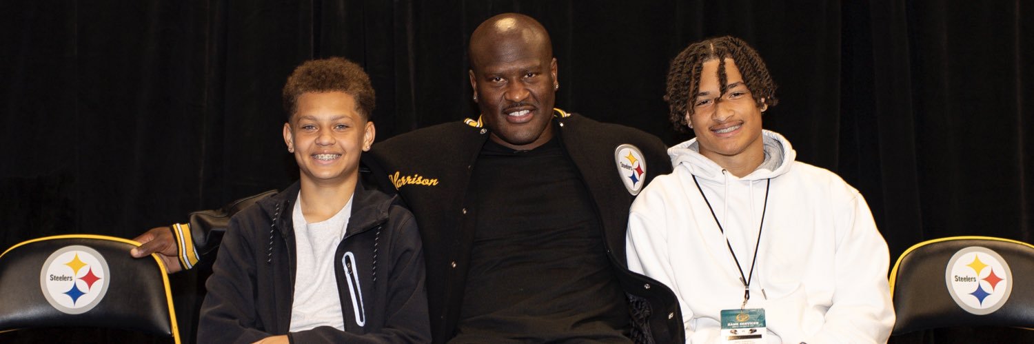 James Harrison's banner