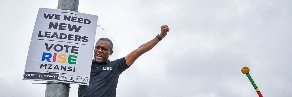 Songezo Zibi's banner