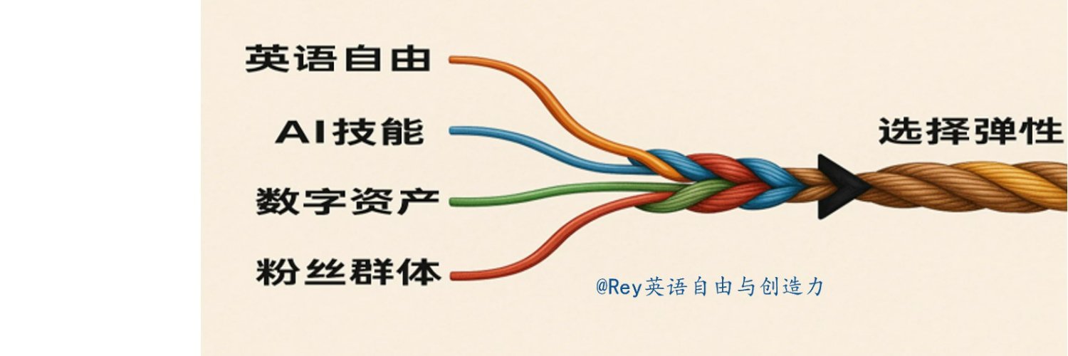 Rey英语自由与创造力's banner