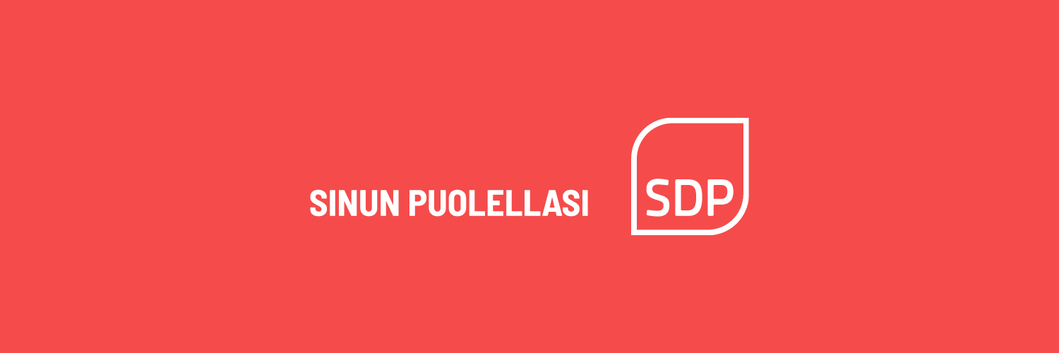 Sosialidemokraatit's banner