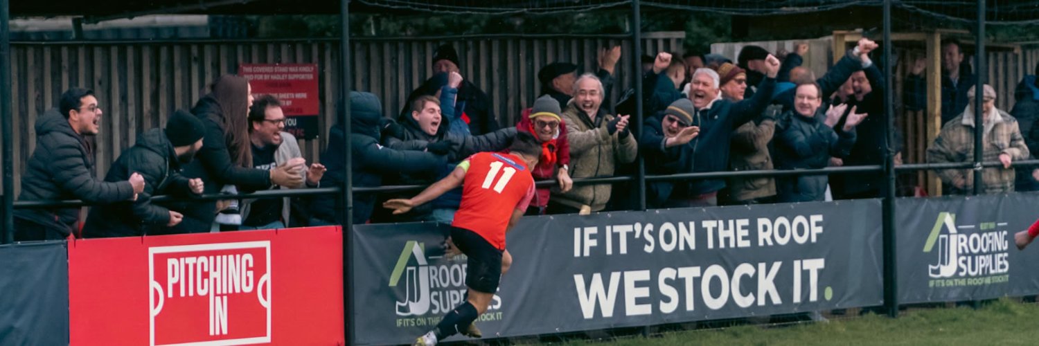Hadley FC's banner