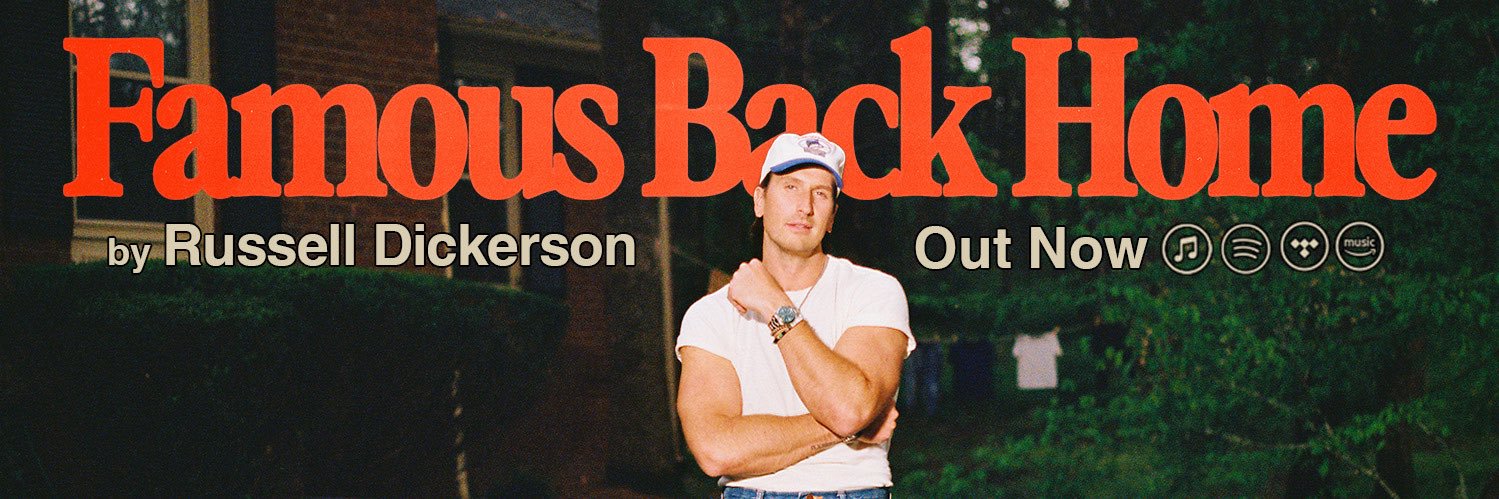 Russell Dickerson's banner