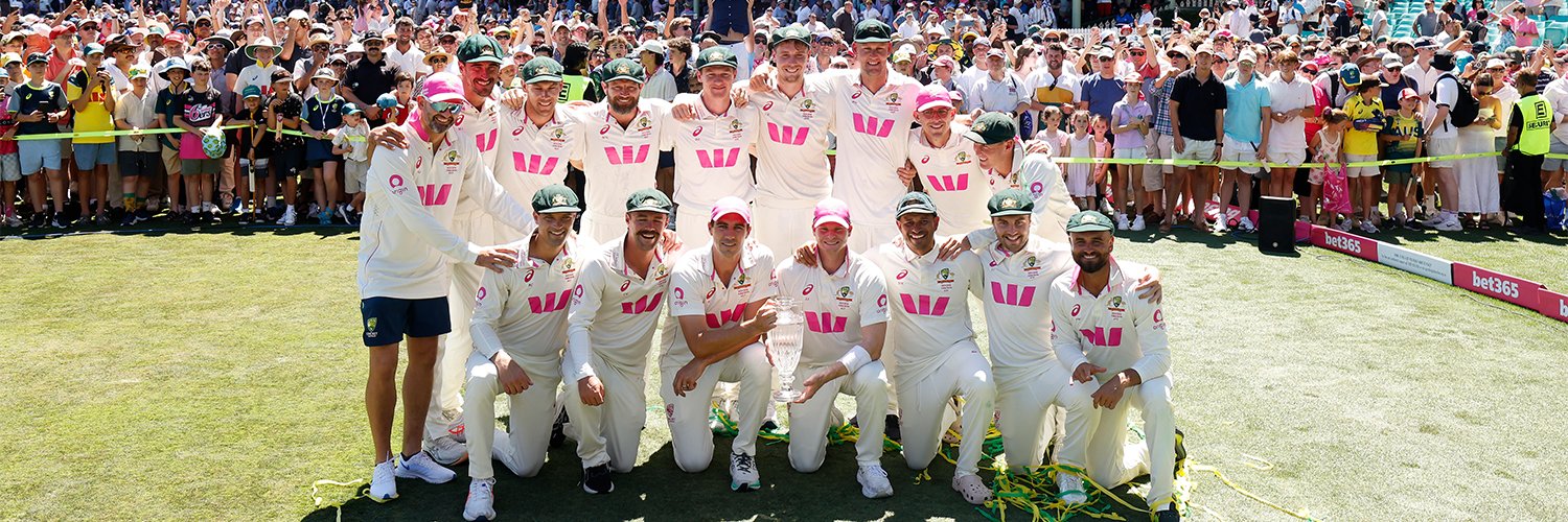 Cricket Australia's banner