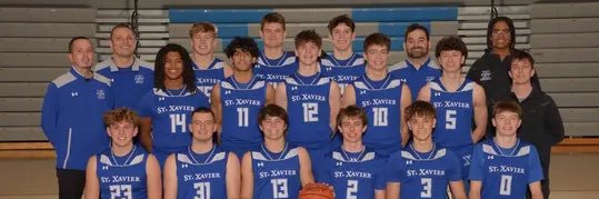 St. Xavier Basketball's banner