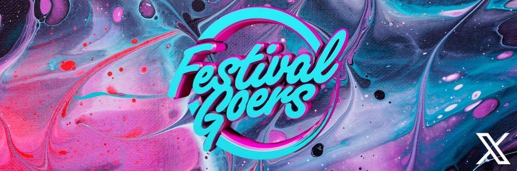 Festival Goers's banner