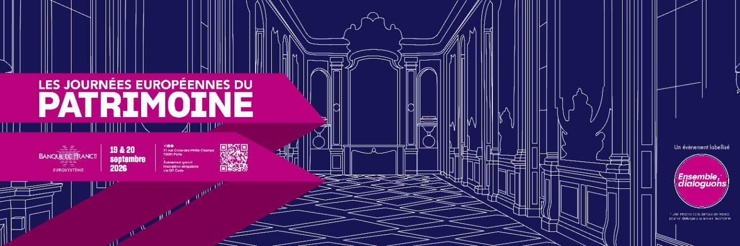 Banque de France's banner