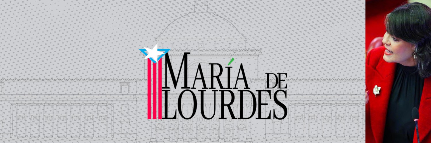 María de Lourdes Santiago's banner
