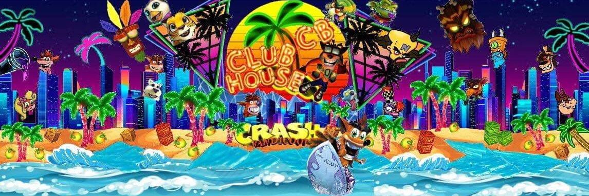 CRASH BANDICOOT CLUBHOUSE's banner