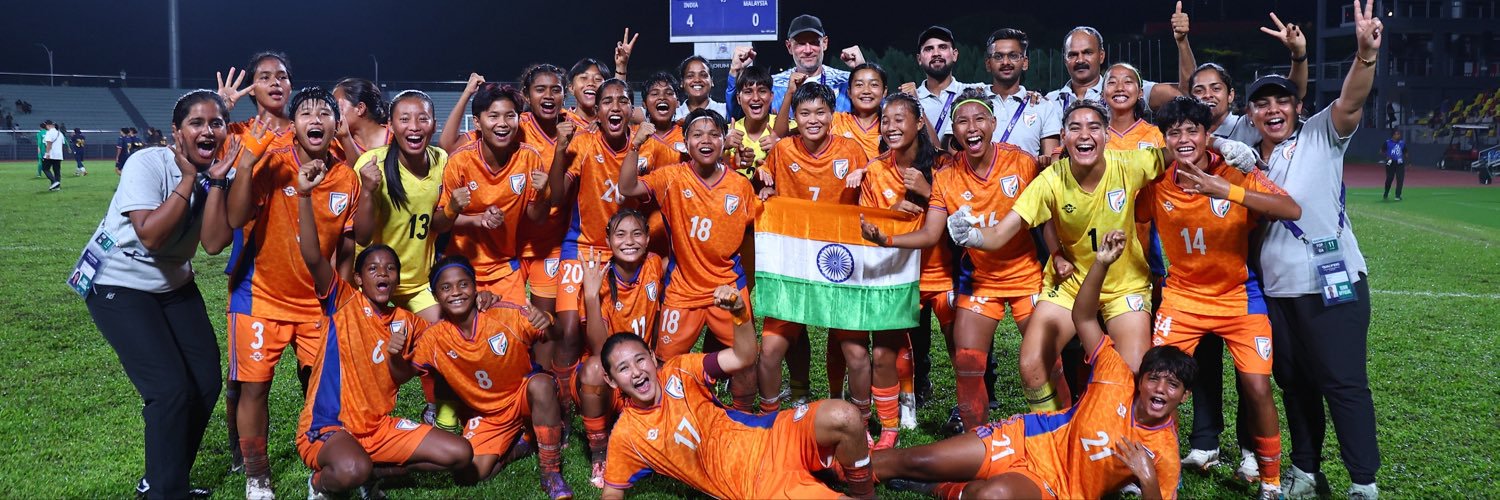 Indian Football's banner