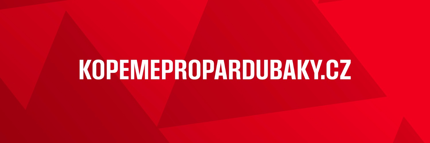 FK Pardubice's banner