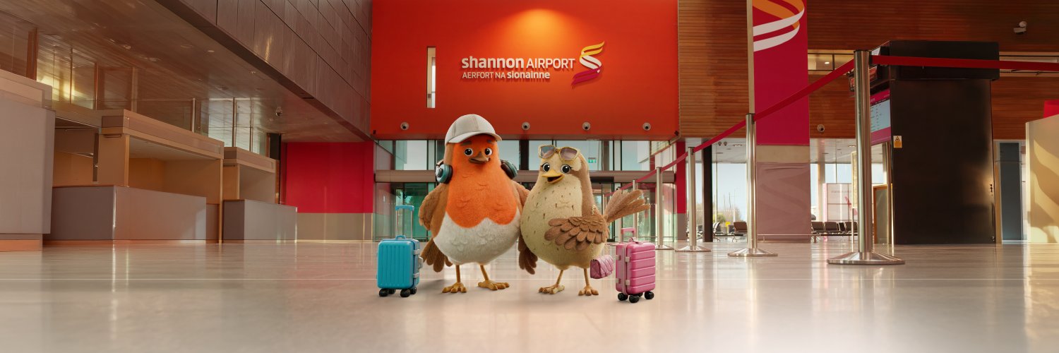 Shannon Airport's banner